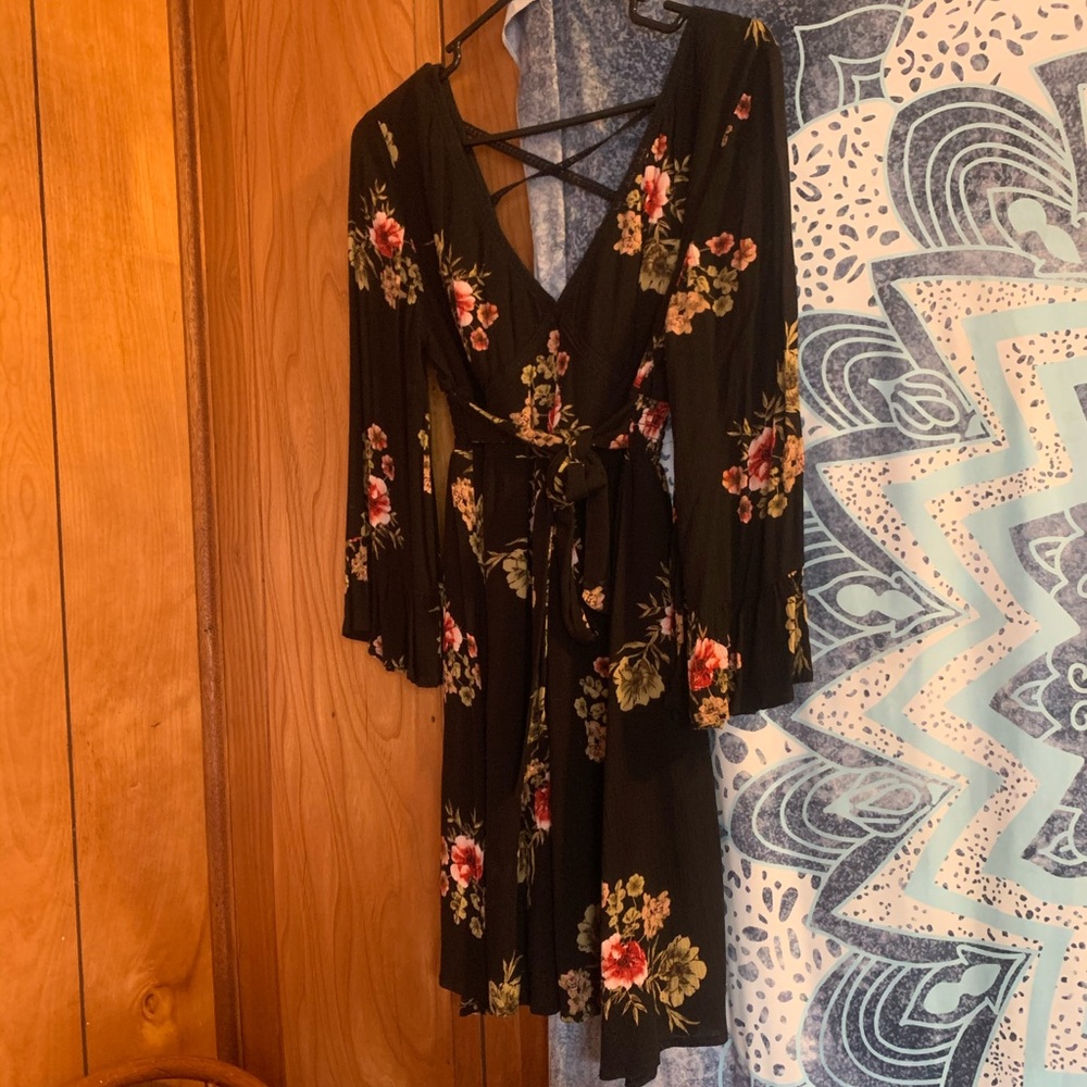 American rag floral dress